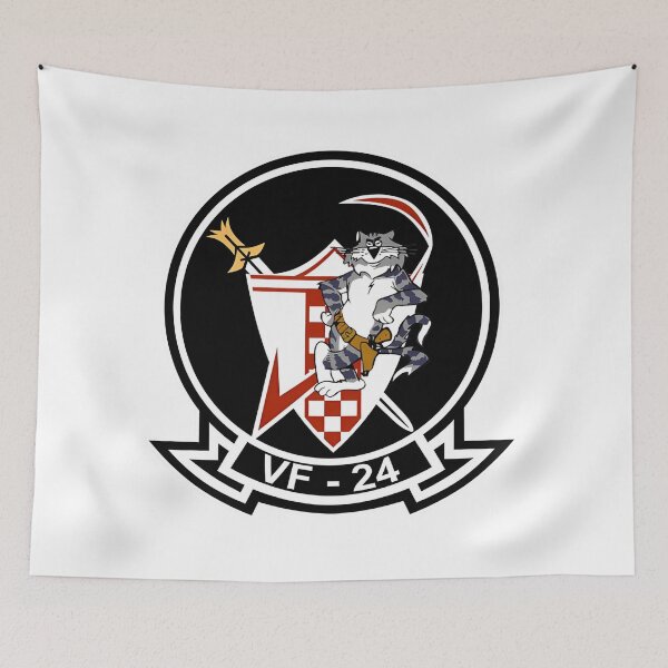 Item preview, Official Insignia of US Navy Fighter Squadron 24 (VF-24) "Fighting Renegades" designed and sold by CharlieDesings.