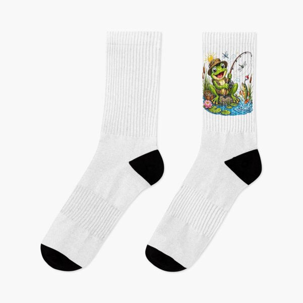 Item preview, Frog Fishing designed and sold by skkyfaithArtz.