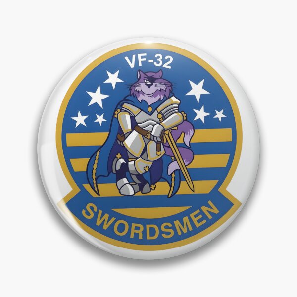 Item preview, Official Insignia of US Navy Fighter Squadron 32 (VF-32) "Swordsmen" designed and sold by CharlieDesings.