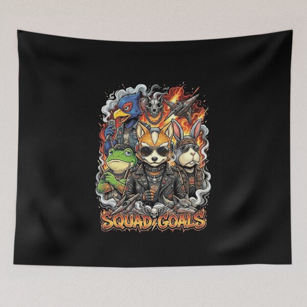 Item preview, star fox squad goals rock designed and sold by Green Sama.