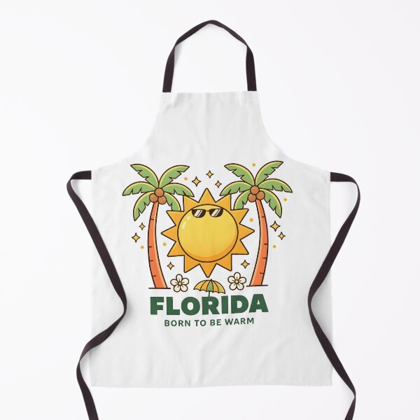 Item preview, Florida Born To Be Warm Sunshine State Vintage designed and sold by Byte-shirt.