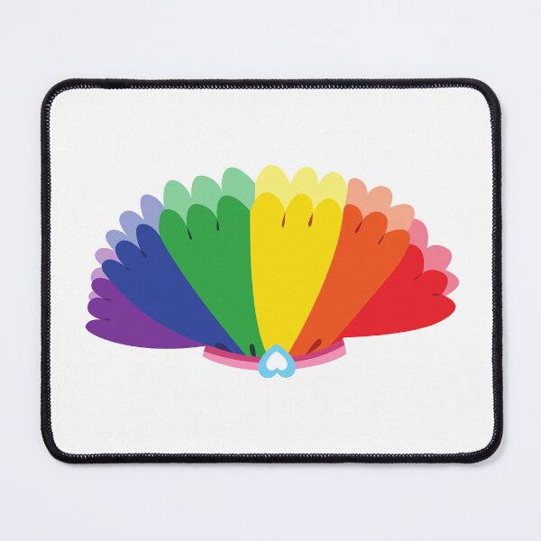 Item preview, 70s Retro Rainbow Fan - Colorful Geometric Abstract Art designed and sold by SolutionsArt.