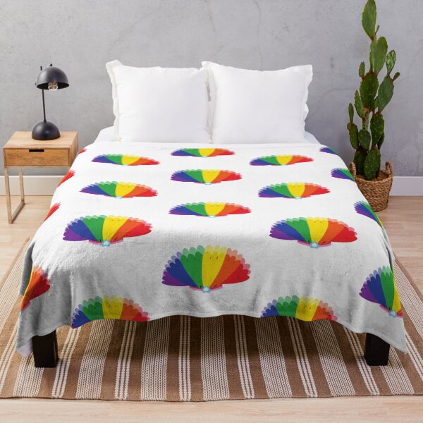 Item preview, 70s Retro Rainbow Fan - Colorful Geometric Abstract Art designed and sold by SolutionsArt.