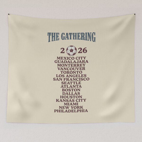 Item preview, The Gathering of Soccer Host Cities 2026 Tour designed and sold by rygenr8.