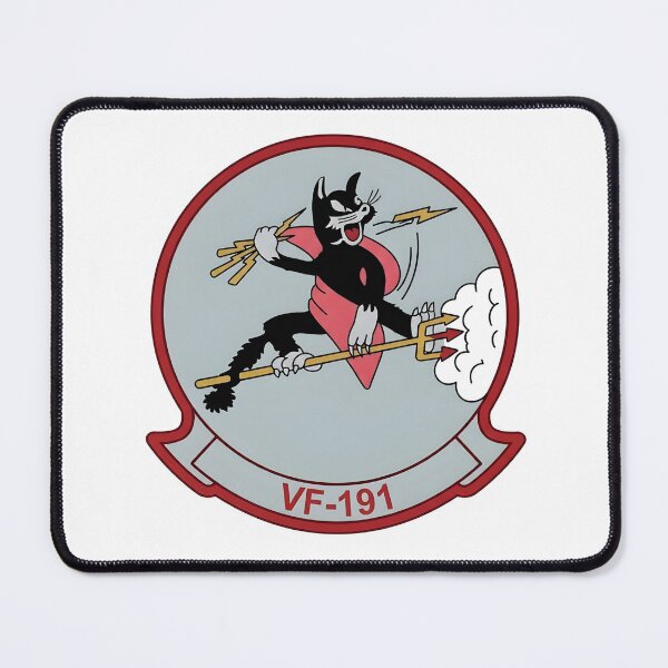 Item preview, VF-191 Satan's Kittens Insignia designed and sold by CharlieDesings.