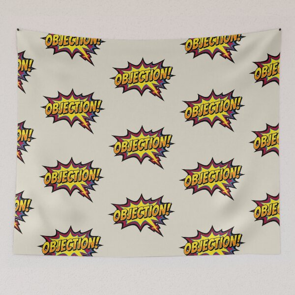 Item preview, Funny Lawyer Gift Objection Pop Art Courtroom Attorney Humor designed and sold by AkDesign022.