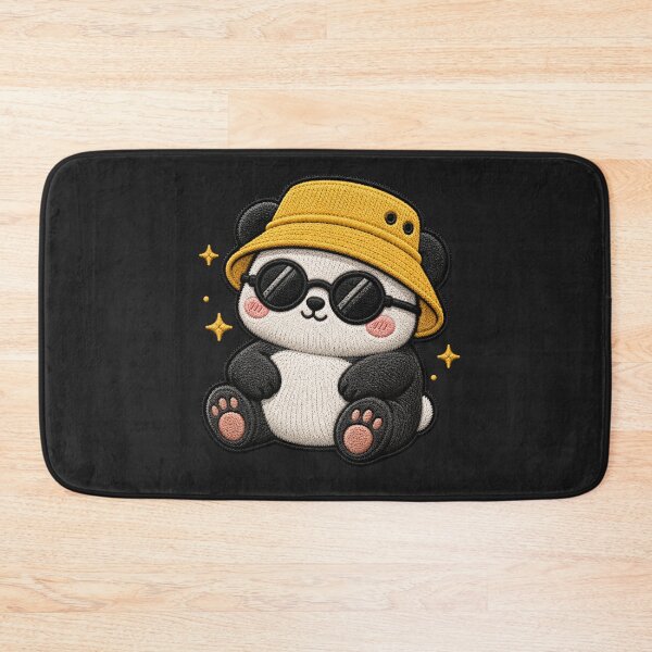 Item preview, Sleepy Panda Embroidery Patch Cute Kawaii designed and sold by ColorSplash123.