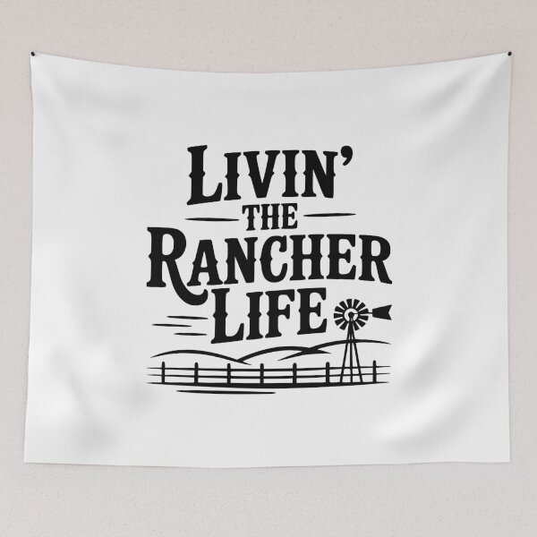 Item preview, Livin' The Rancher Life designed and sold by Frank Ring.