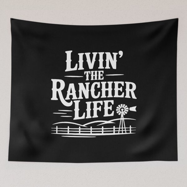 Item preview, Livin' The Rancher Life designed and sold by Frank Ring.