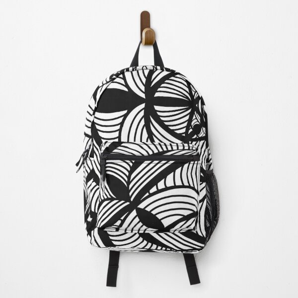 Item preview,  Geometric Mandala Line Art — Bold Black and White designed and sold by TheWanderingBrain.
