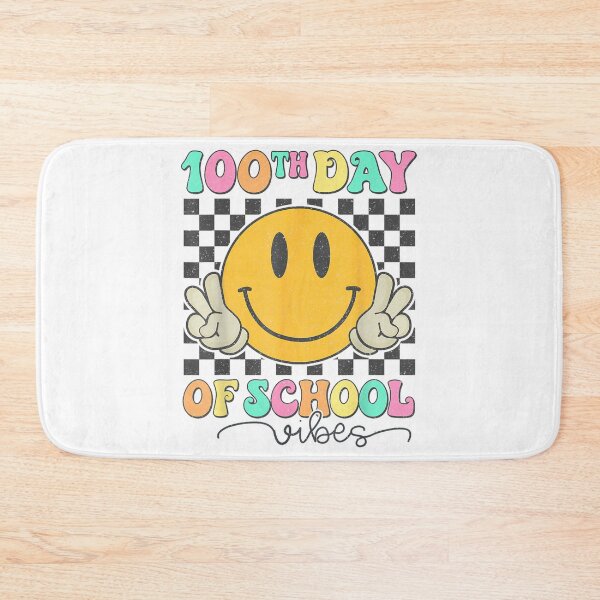 Item preview, 100th Day Of School Smiley Face Retro Vibes Design designed and sold by Creative Spark.