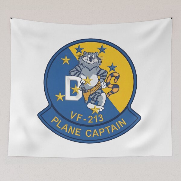 Item preview, VF-213 Blacklions "Plane Captain" Insignia designed and sold by CharlieDesings.
