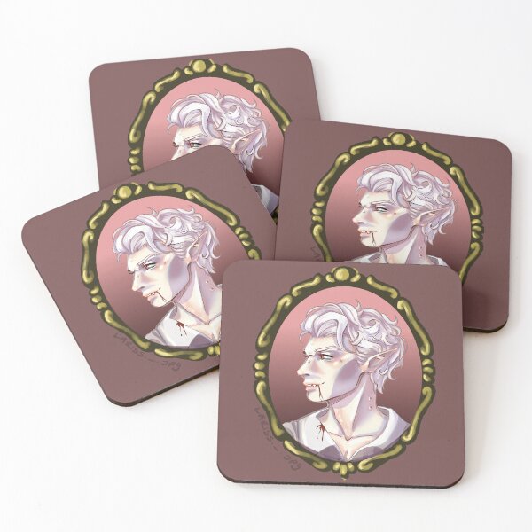 Item preview, vampire pale elf portrait - astarion inspired designed and sold by Lariss._.Jpg.