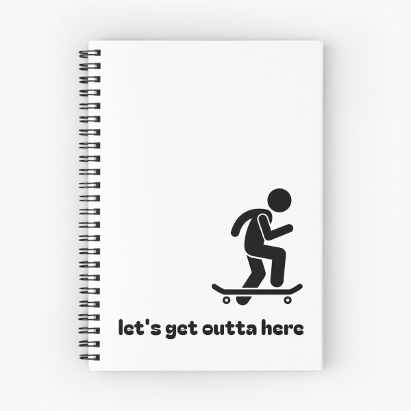 Item preview, Skater Lets Get Outta Here designed and sold by Noydee Red Salavan.