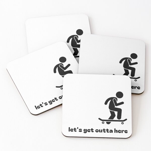 Item preview, Skater Lets Get Outta Here designed and sold by Noydee Red Salavan.