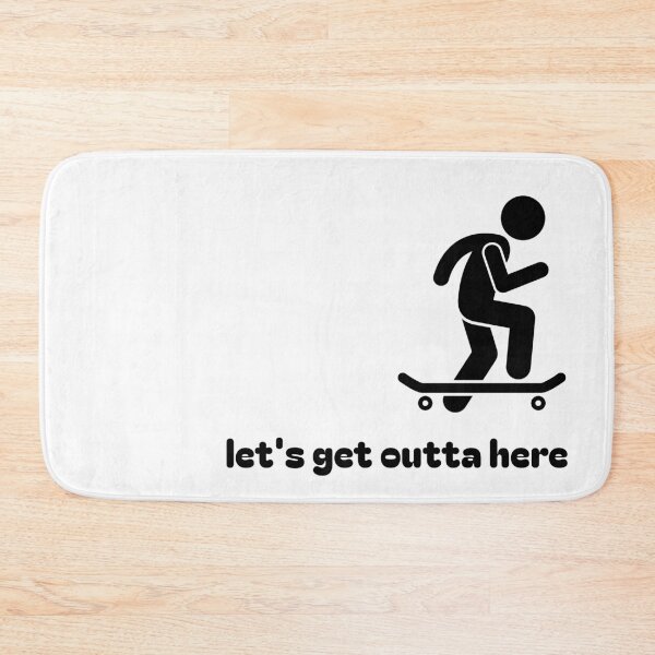 Item preview, Skater Lets Get Outta Here designed and sold by Noydee Red Salavan.