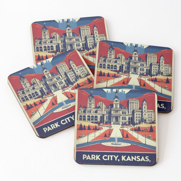 Item preview, Park City Kansas 1950s USA Vintage Travel Tourism designed and sold by TravelersGems.