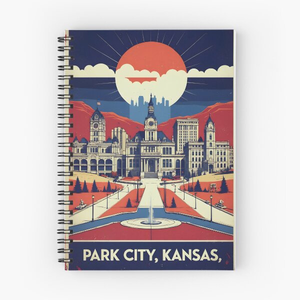 Item preview, Park City Kansas 1950s USA Vintage Travel Tourism designed and sold by TravelersGems.