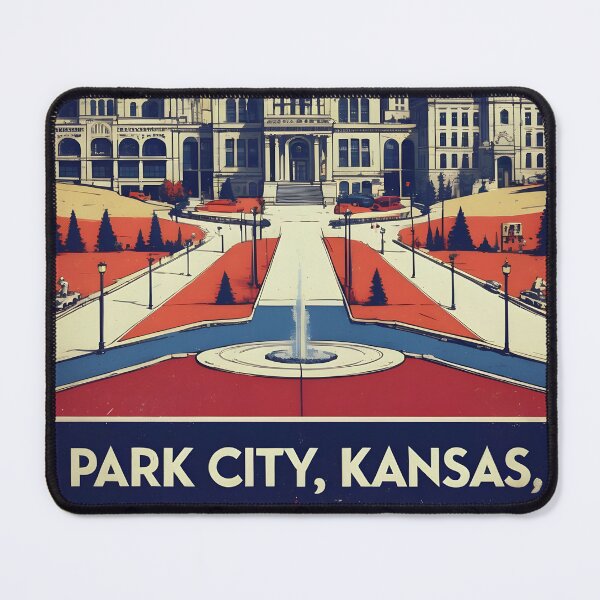 Item preview, Park City Kansas 1950s USA Vintage Travel Tourism designed and sold by TravelersGems.