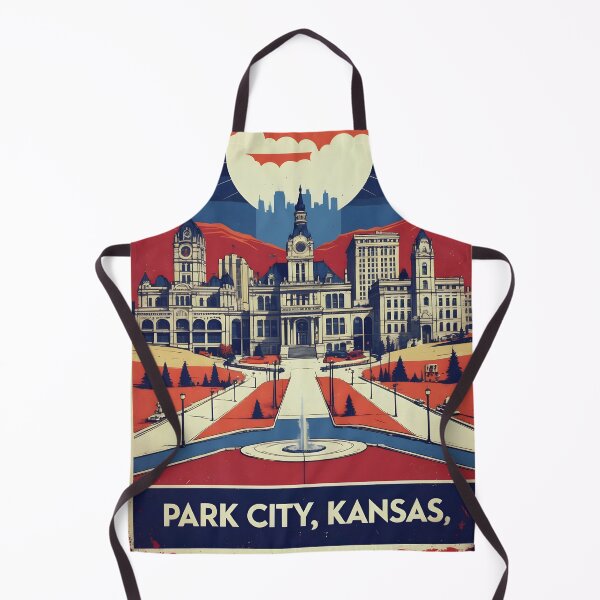 Item preview, Park City Kansas 1950s USA Vintage Travel Tourism designed and sold by TravelersGems.