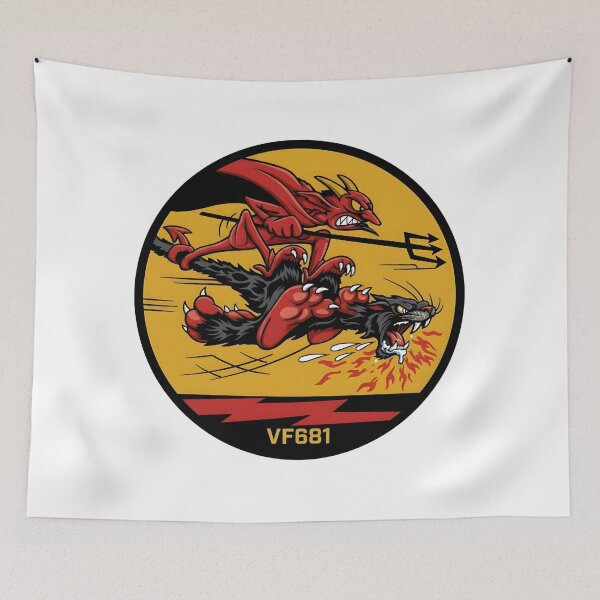 Item preview, VF-681 Devil and Panther Insignia designed and sold by CharlieDesings.