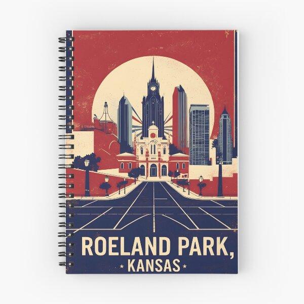 Item preview, Roeland Park Kansas 1950s USA Vintage Travel Tourism designed and sold by TravelersGems.