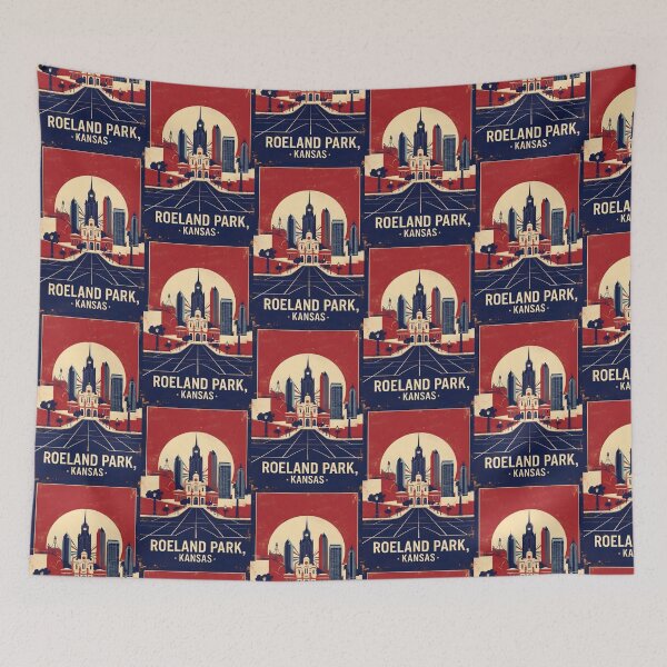 Item preview, Roeland Park Kansas 1950s USA Vintage Travel Tourism designed and sold by TravelersGems.