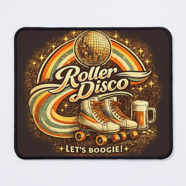 Item preview, Roller Disco Retro Skating Party Vibes designed and sold by BeaVibes.