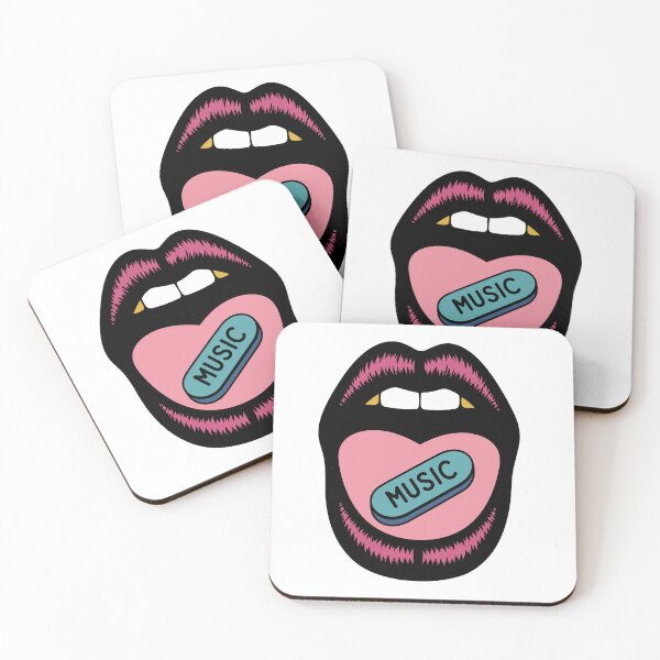 Item preview, Retro Pop Art Music Pill Illustration | Y2K Aesthetic Design designed and sold by KezArttt.