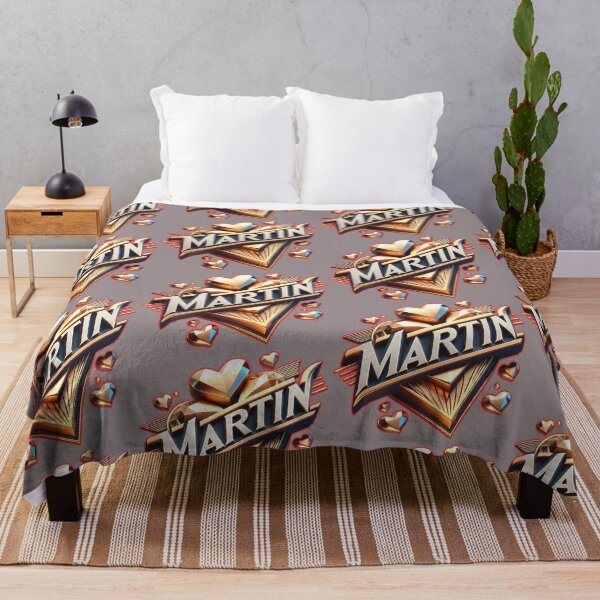 Item preview, Martin Name Art - 3D Gold Hearts Luxury Design designed and sold by Sir Martin.