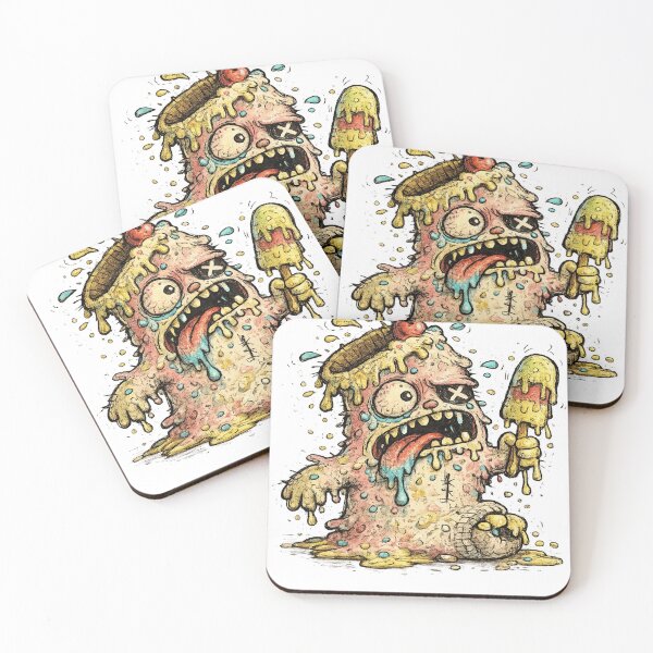 Item preview, Melting Ice Cream Monster designed and sold by MettheyCooley.