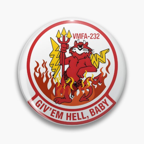 Item preview, VMFA-232 Red Devils Insignia designed and sold by CharlieDesings.