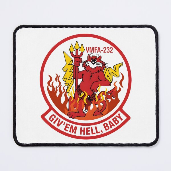Item preview, VMFA-232 Red Devils Insignia designed and sold by CharlieDesings.