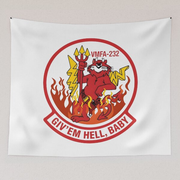Item preview, VMFA-232 Red Devils Insignia designed and sold by CharlieDesings.