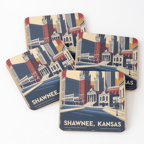 Item preview, Shawnee Kansas 1950s USA Vintage Travel Tourism designed and sold by TravelersGems.