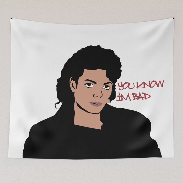 Item preview, Michael Jackson You Know I'm Bad designed and sold by KezArttt.