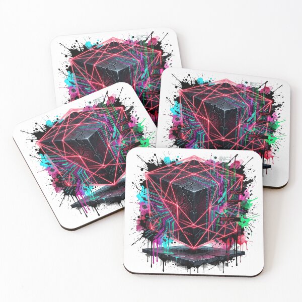 Item preview, The Cyber Cube: Bio-Mechanical Neural Core Art designed and sold by OnikaD art.