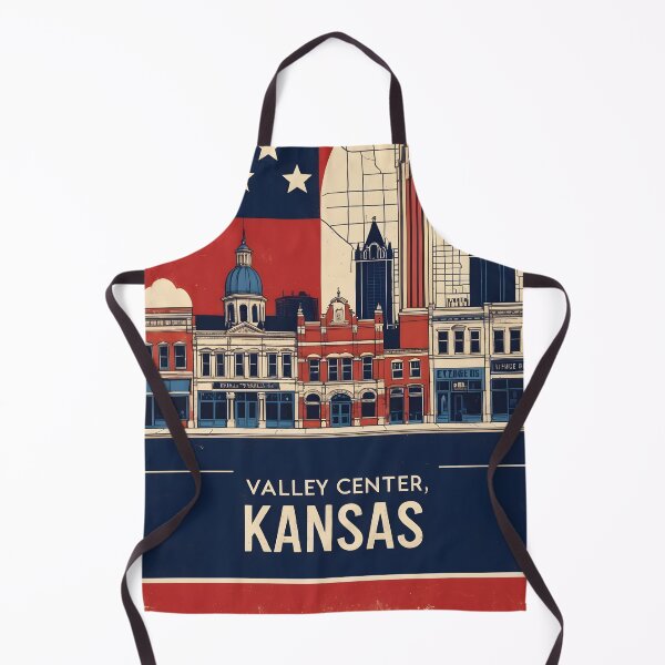 Item preview, Valley Center Kansas 1950s USA Vintage Travel Tourism designed and sold by TravelersGems.