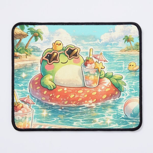 Item preview, Beach Vibes Only Frog designed and sold by KiriStudio.