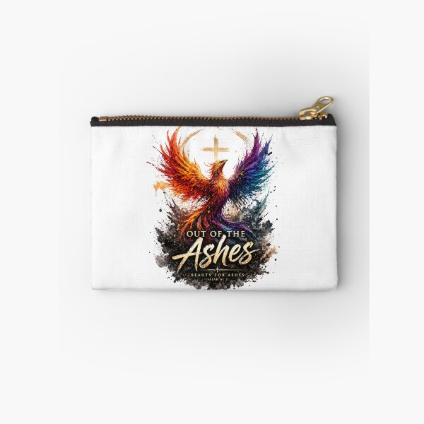 Item preview, Out of the Ashes – Phoenix Christian Faith Isaiah 61:3 Inspirational Design designed and sold by Ashes to Artistry.