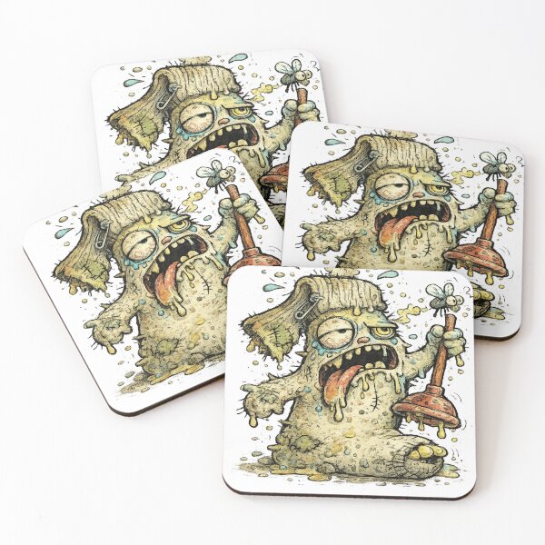 Item preview, Grimy Plunger Monster Mop designed and sold by MettheyCooley.