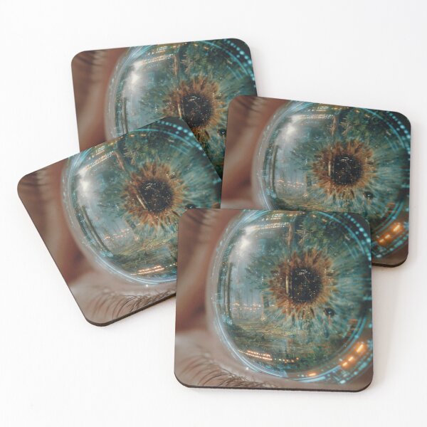 Item preview, Cybernetic Eye With Forest Reflection designed and sold by Visual Foundry.