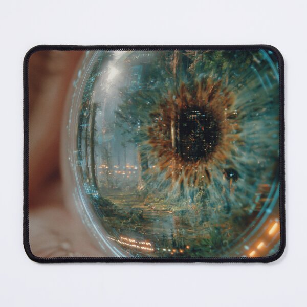 Item preview, Cybernetic Eye With Forest Reflection designed and sold by Visual Foundry.