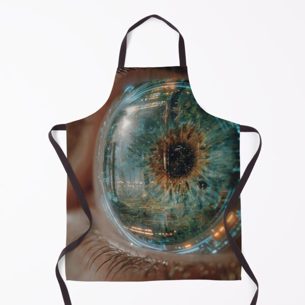 Item preview, Cybernetic Eye With Forest Reflection designed and sold by Visual Foundry.