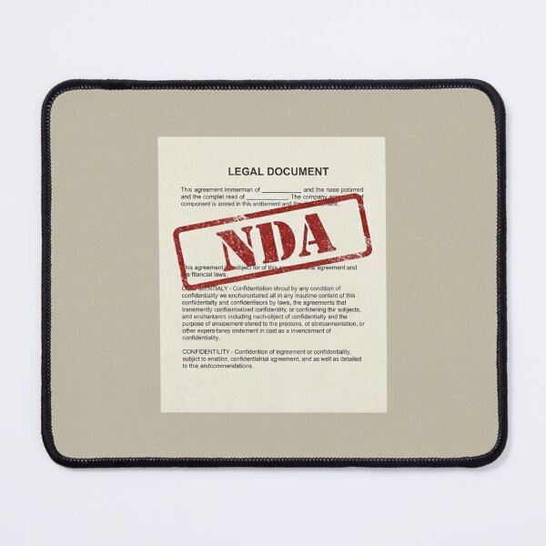 Item preview, Funny Lawyer Gift NDA Confidential Legal Document Attorney Humor designed and sold by AkDesign022.