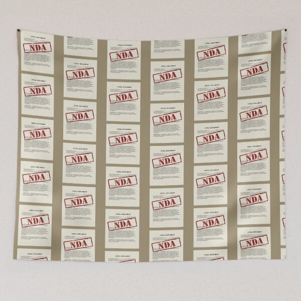 Item preview, Funny Lawyer Gift NDA Confidential Legal Document Attorney Humor designed and sold by AkDesign022.
