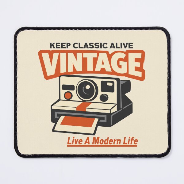 Item preview,  Vintage Inspired design Keep Classic Alive camera Retro Summer designed and sold by Colorfulman.