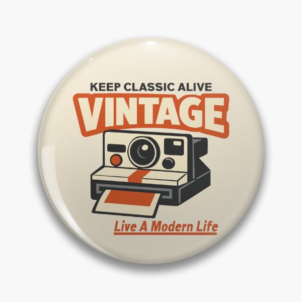 Item preview,  Vintage Inspired design Keep Classic Alive camera Retro Summer designed and sold by Colorfulman.