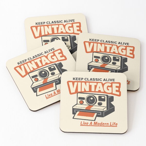 Item preview,  Vintage Inspired design Keep Classic Alive camera Retro Summer designed and sold by Colorfulman.