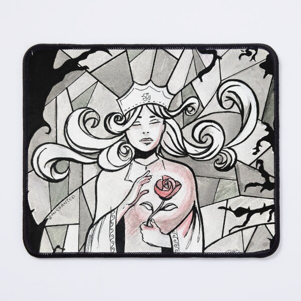 Item preview, Enchanted princess with a rose designed and sold by panosbr.